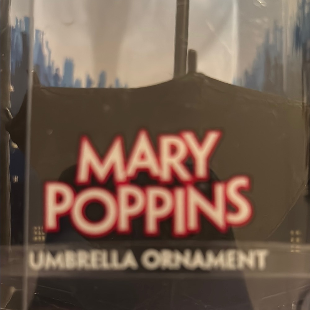 Mary Poppins Umbrella Ornament December 2010 - Picture 3 of 6